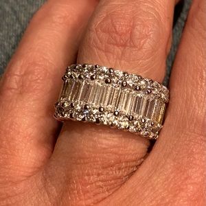 CZ DIAMOND ETERNITY RING by Ross Simmons